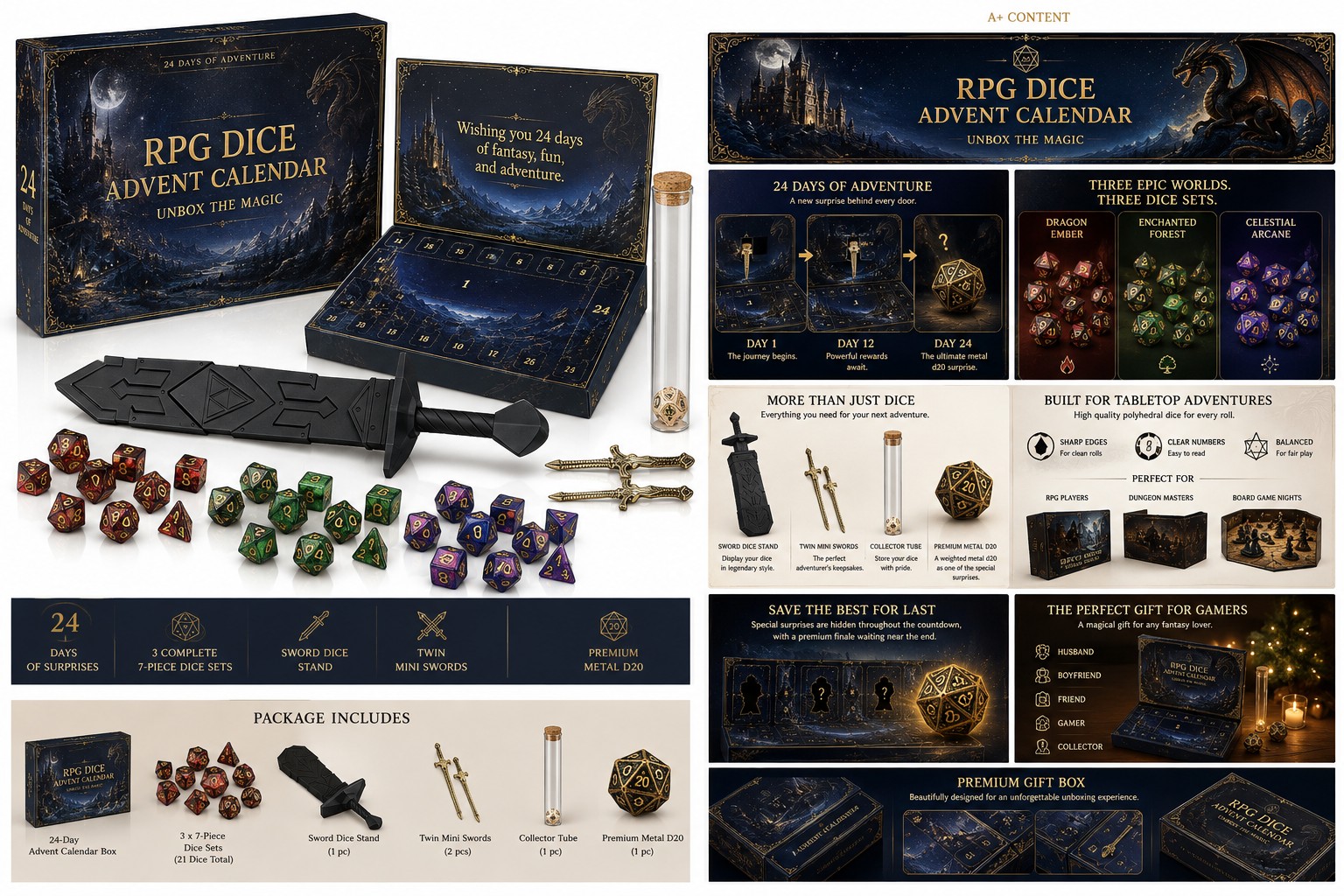 D&D Dice Advent Calendar