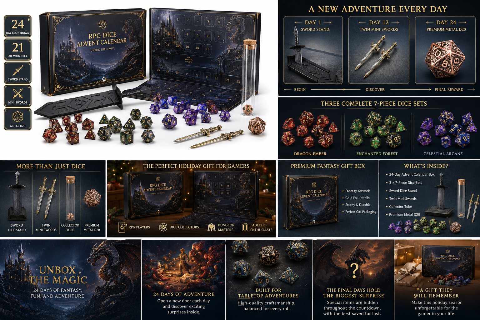 D&D Dice Advent Calendar