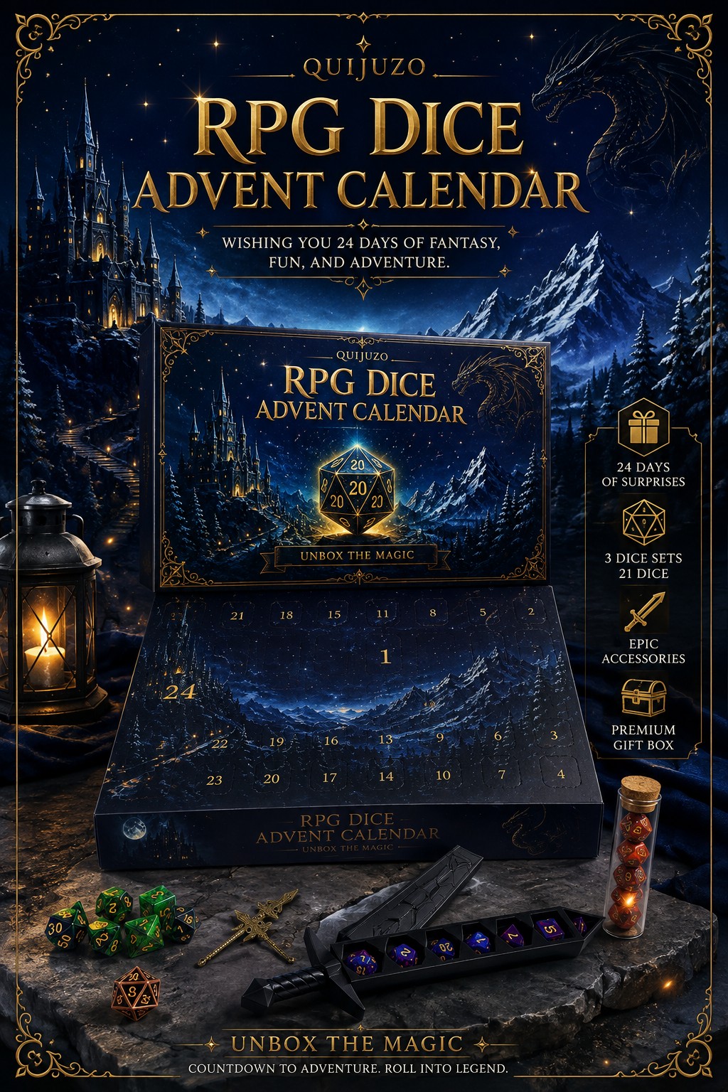 D&D Dice Advent Calendar